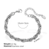 SL132S Brazalete plateado