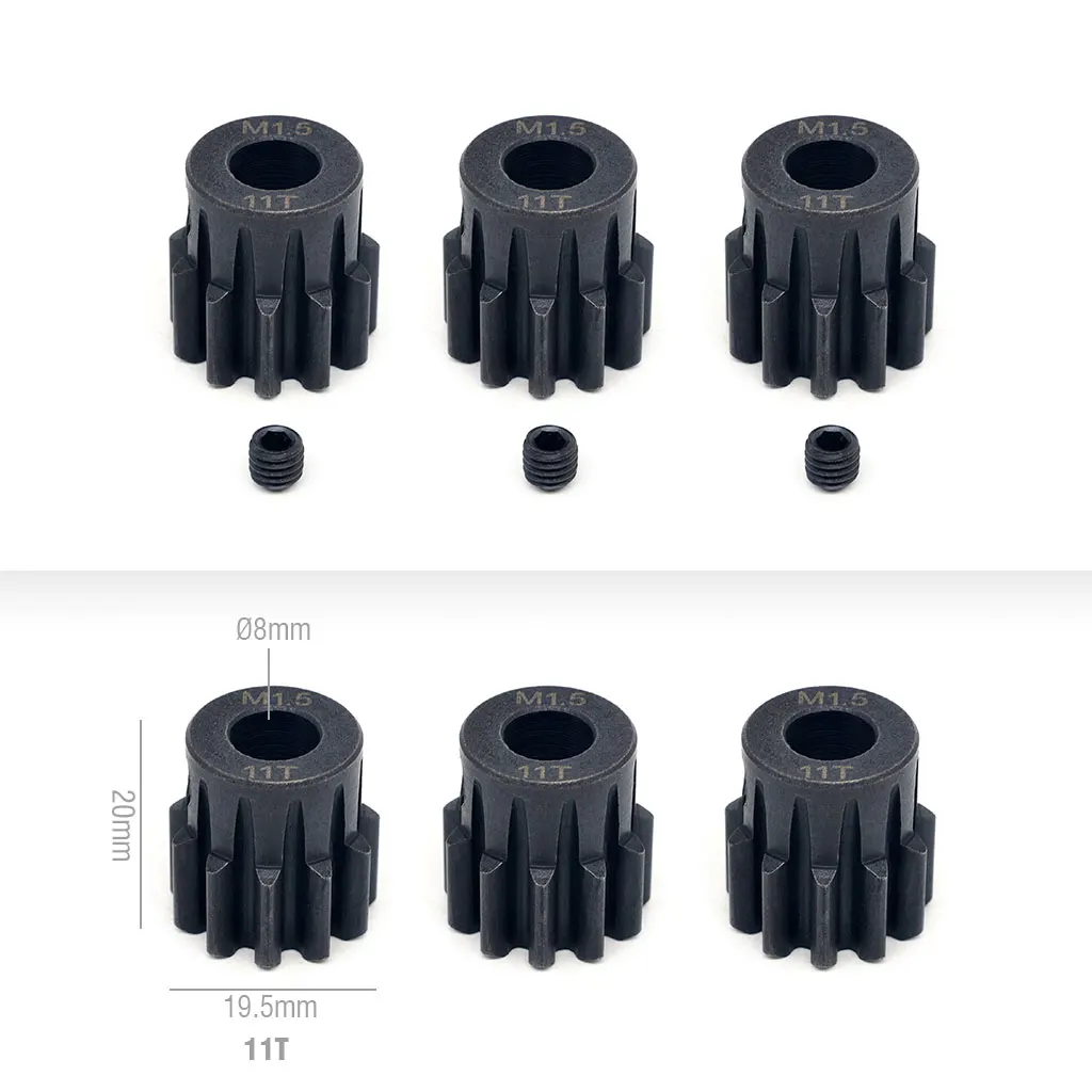 Surpass Hobby Rocket M1.5 8mm Bore Pinion Gear for RC Cars