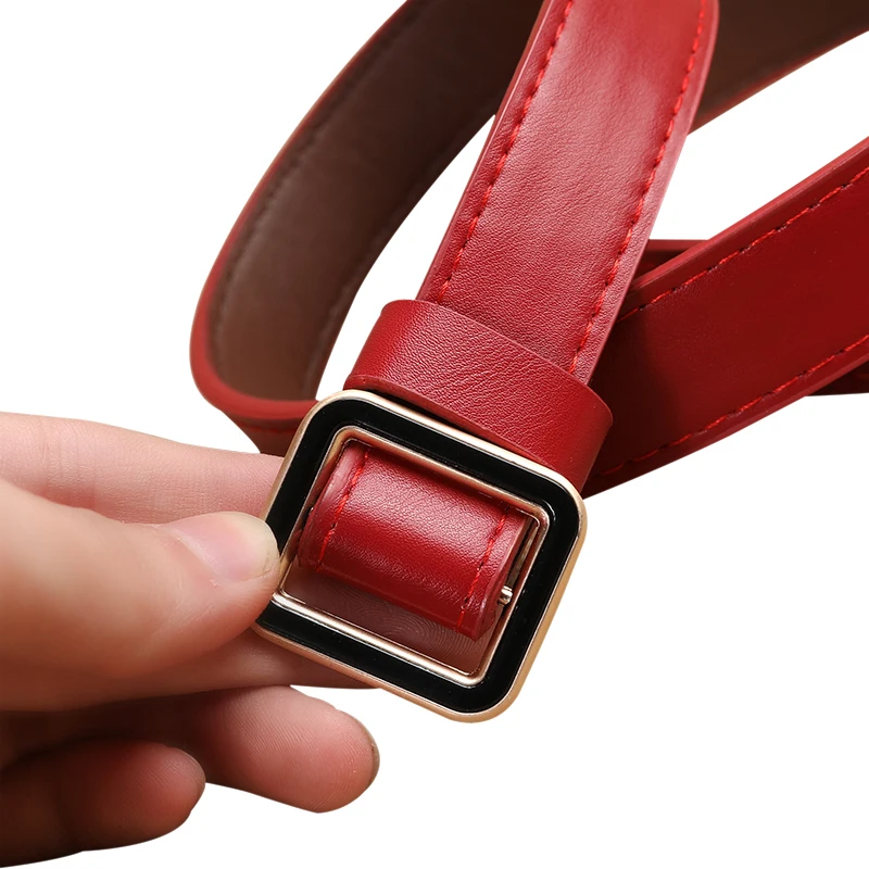 Red o ring harness belt Red Vegan Leather O Ring Harness Set – 8th Sin main image 4