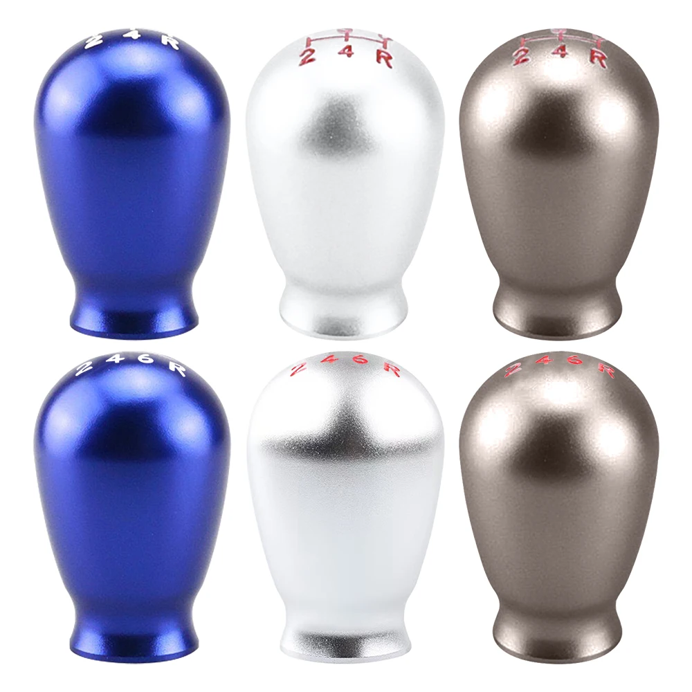 JDM Universal New Titanium 5/6 Speed Teardrop Shape Manual Gear Shift Knob For Honda Civic TYPE R FK8 FL5 Fit GK5 GE8 GR9 Car