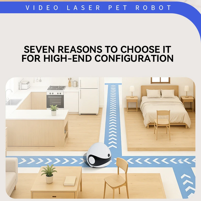 Intelligent Laser Cat Teaser with Camera Wireless Remote Pet Companion & Home Security Monitor supplier