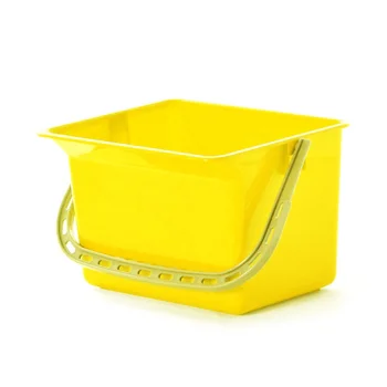 O-Cleaning Professional 12L Plastic Detergent Cleaning Pail Sanitizing Bucket,Portable Container For Restaurant/Office/Home