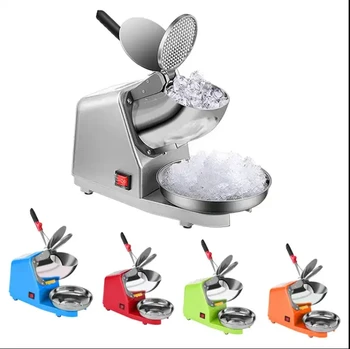 high quality Electric Ice Cream Cone Maker Ice Crusher Machine Snow Shaver Crushed Ice Crushed Machine