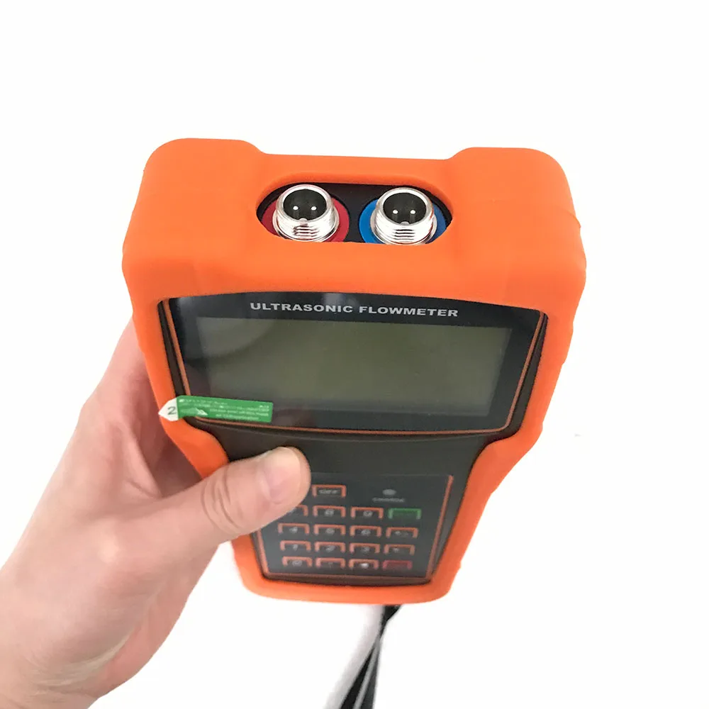 PVC Pipe TUF 2000h Data Logger RS485 Module Digital Portable Hand Held Clamp on Ultrasonic Water Flow Meter Price