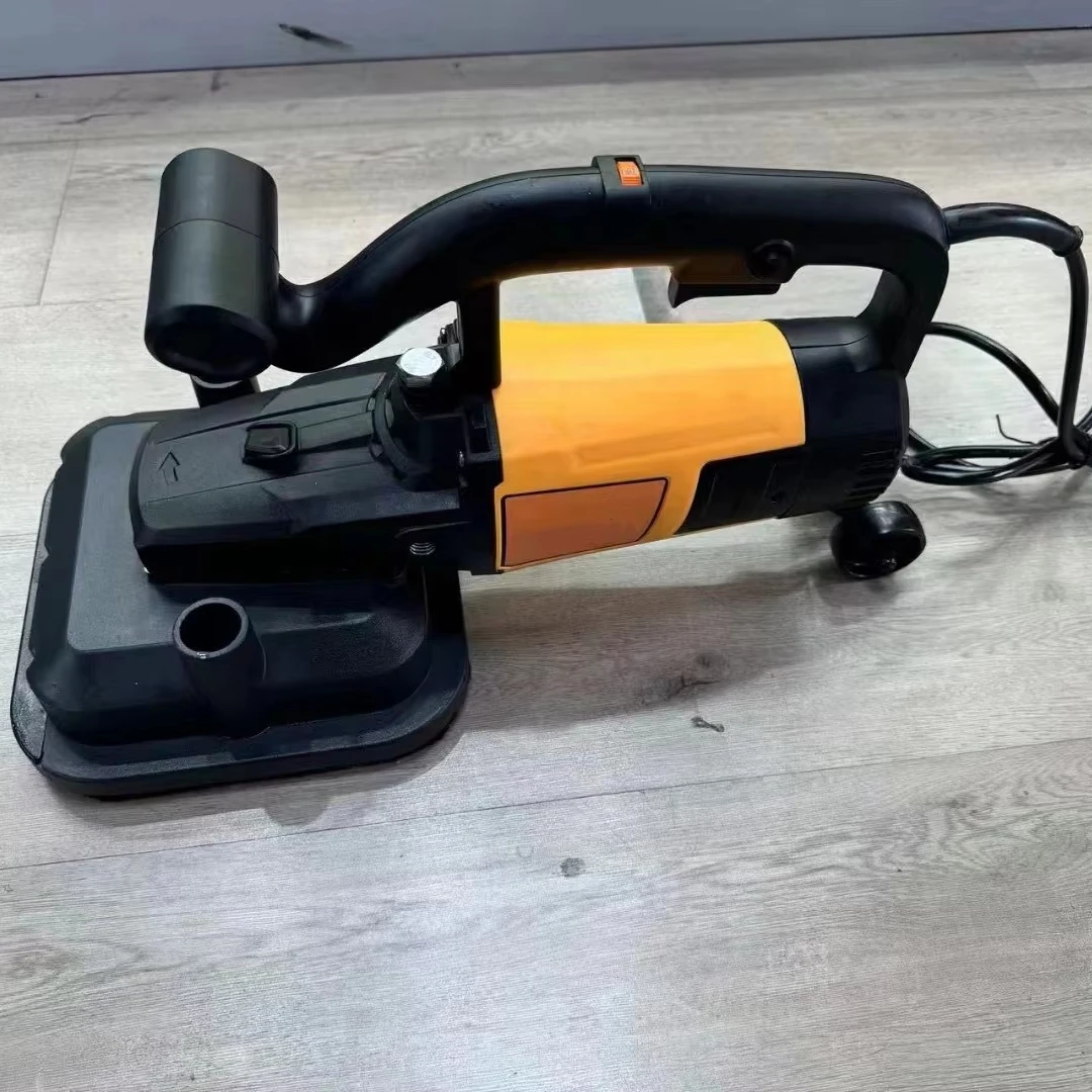 Ponceuse Béton 4 Têtes Portative - Pour Réparation De Sols Et Surfaces - 110V/220V - Poids ~12-14 Kg