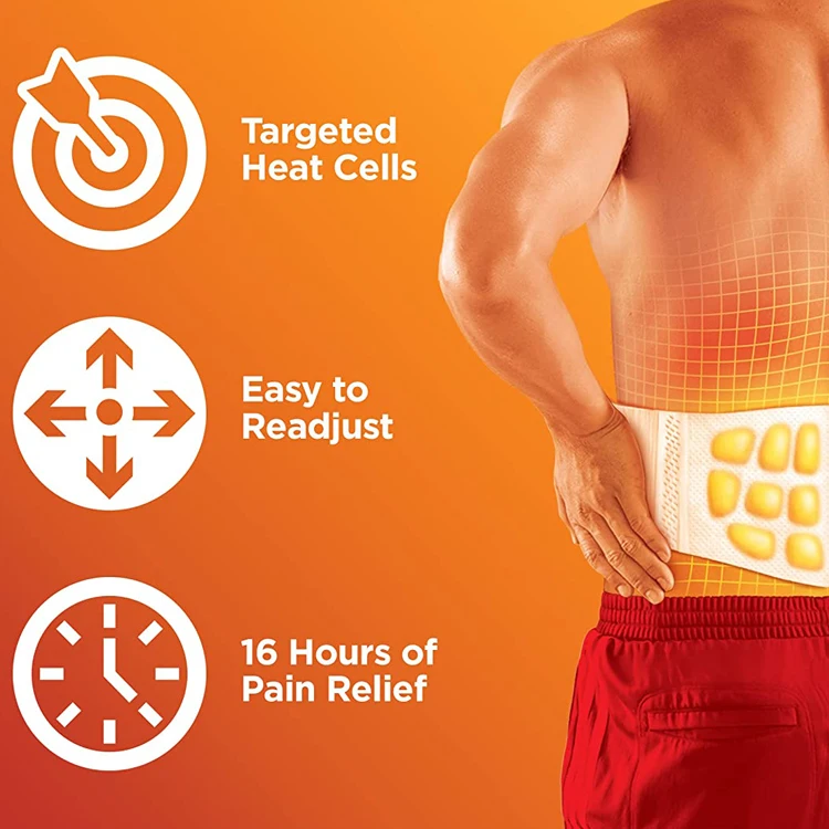 Hot Selling Custom Portable Heating Pad Back Pain Relief Therapy Heat