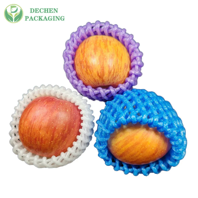 Foam Wrapping Plastic Packaging Fruit Poly Net Tube For Vegetable Packing