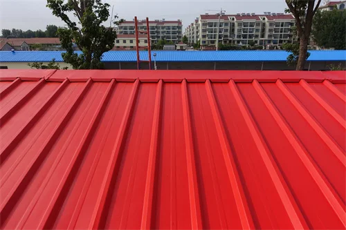 corrugated roofing sheet as ral 3002 astm a527 a526 g90 z275 tin