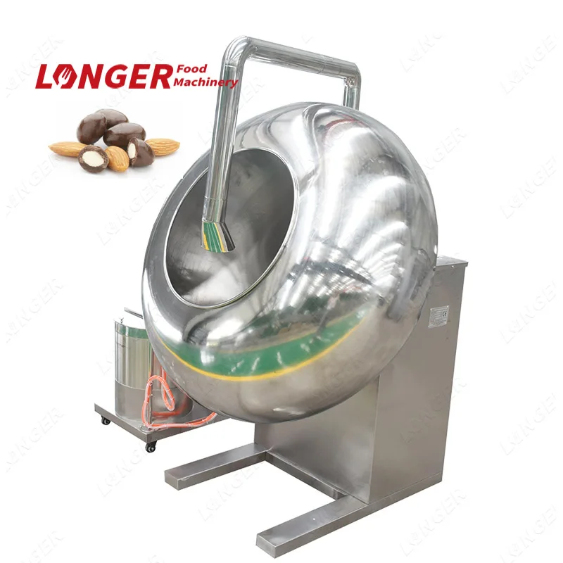 Auto Coffee Bean Chocolate Coating Device Spraying Chocolate Coating Machine for Home