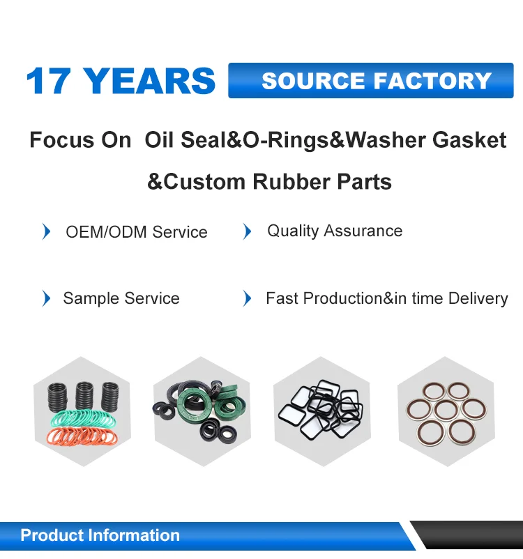 Crankshaft Real Oil Seal Gearbox Ptfe Oil Seal For Extruder Engine