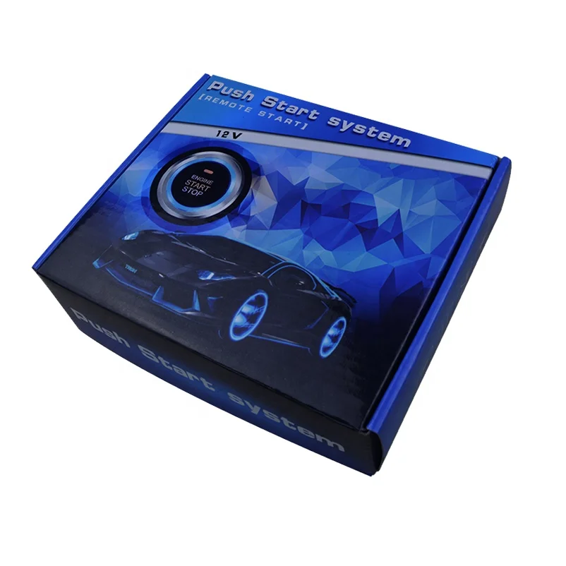 PKE Keyless Entry Push Start System Engine Remote Control Ignition Start/Stop Car Security System Compatible Camry Forte Focus