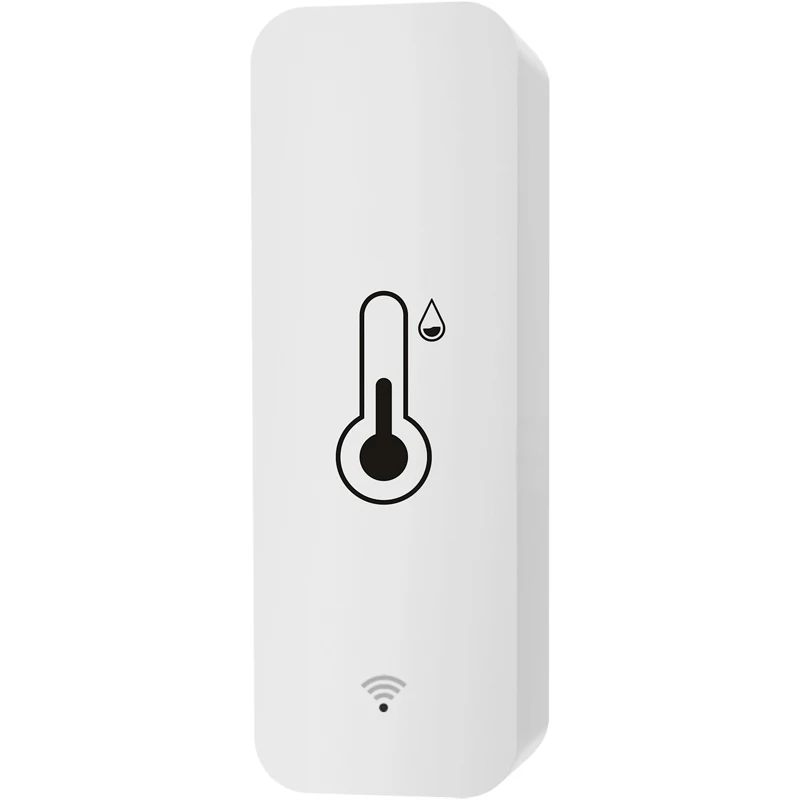 LEDEAST TH01 Remote Voice Control Tuya WIFI Smart Temperature Humidity Sensor for Baby Room
