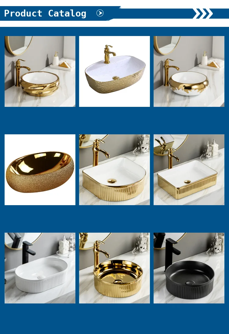 Bathroom Gold Plated Wall Hung Toilet P-trap Golden Color Ceramic One ...