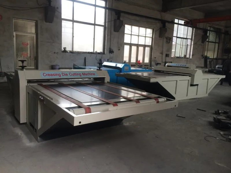 Semi Automatic Rotary Roller Box Paper Cardboard Die Cutting Machines