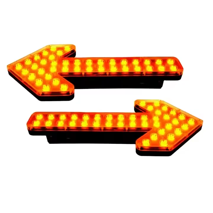 HDB-66 Tow Trucks Warning Vehicles Mounted Strobe Directional Advisor LED Traffic Arrow Blight