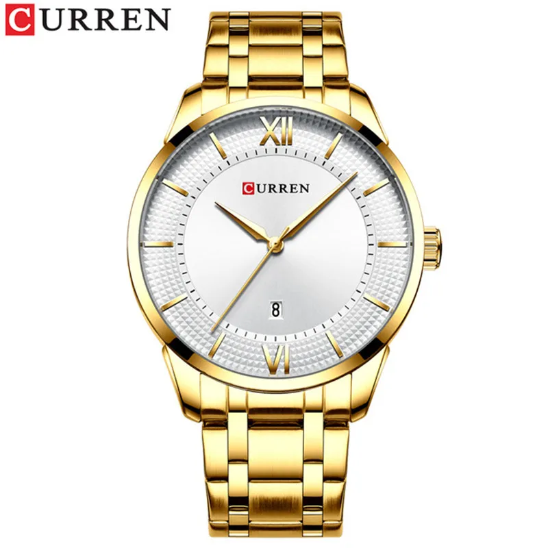 Curren Stainless Steel Heren Horloge – EuroDagDeal.nl