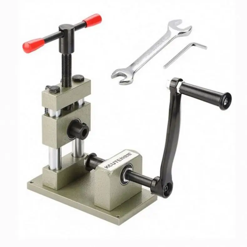 Hand Cranked Bracelets Pressing Circles Gold Punching Silver Bracelet Ring Bending Bangle Forming Machine for Jewelry Making