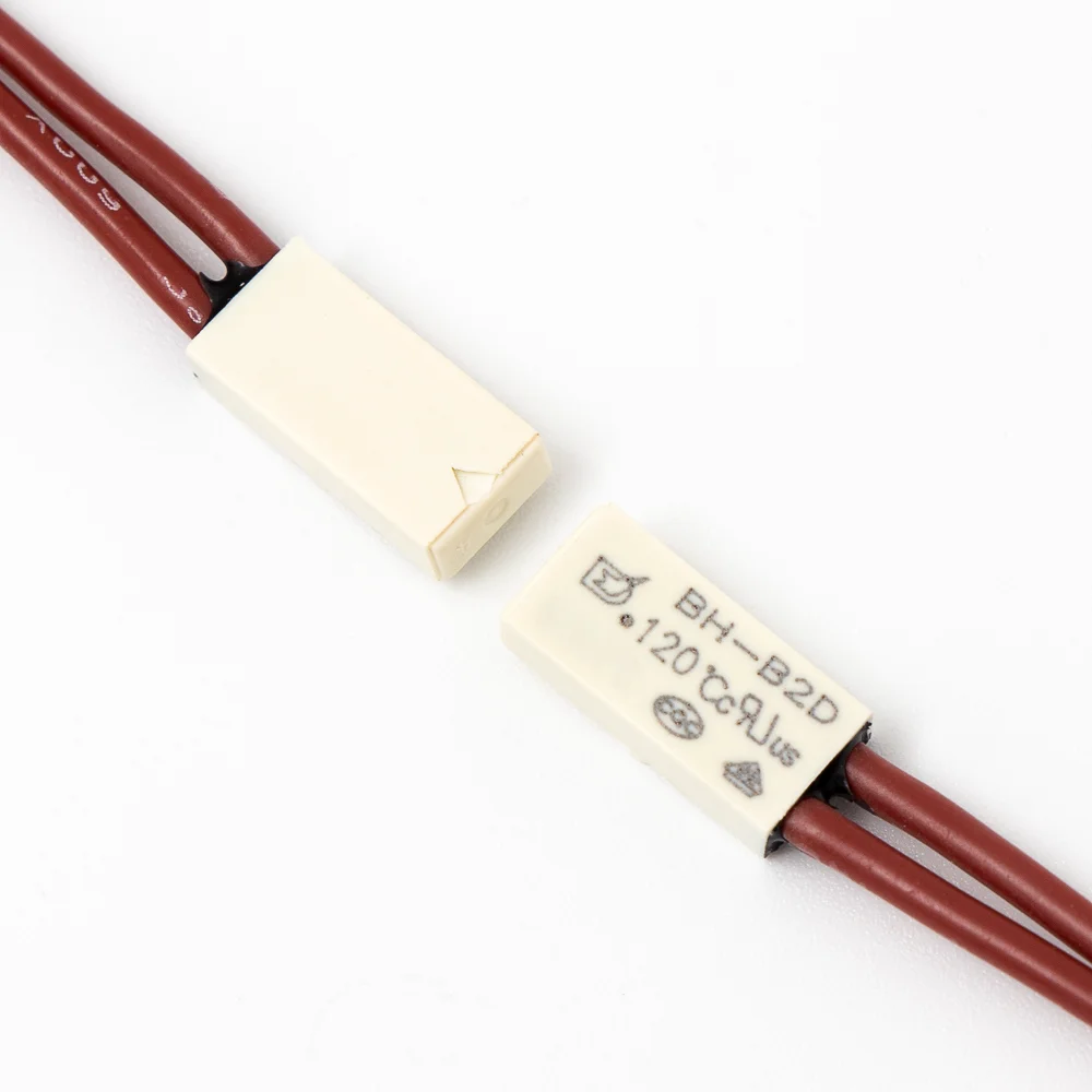BH Series Plastic Cover Motor Protection Thermal Overload Switch Temperature Resettable Thermal Protector Switch