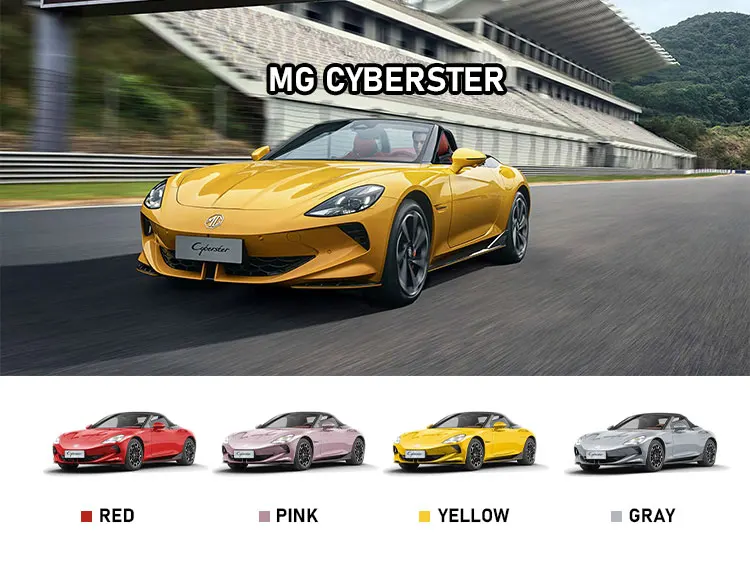 Deposit Supercar Mg Cyberster 2024 New Energy Vehicle Sports Car 580km Pure Ev Electric Auto Scissor Doors supplier