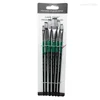 6pcs Flat Brushes Set