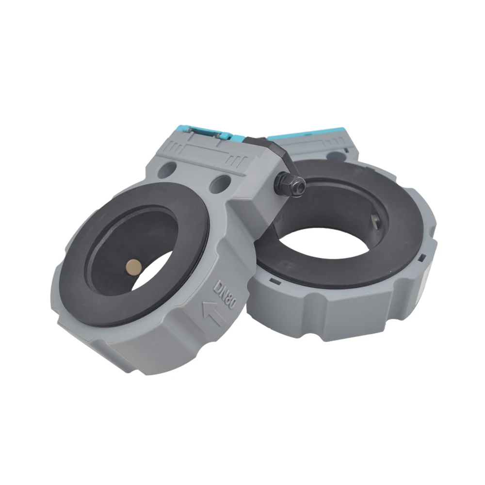 Sandwich Ultrasonic Flow Meter DN50 to DN150 RS485 MODBUS Battery Supply Agricultural Irrigation Water Meter