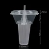 clear bowl+matte cup+clear lid+straw