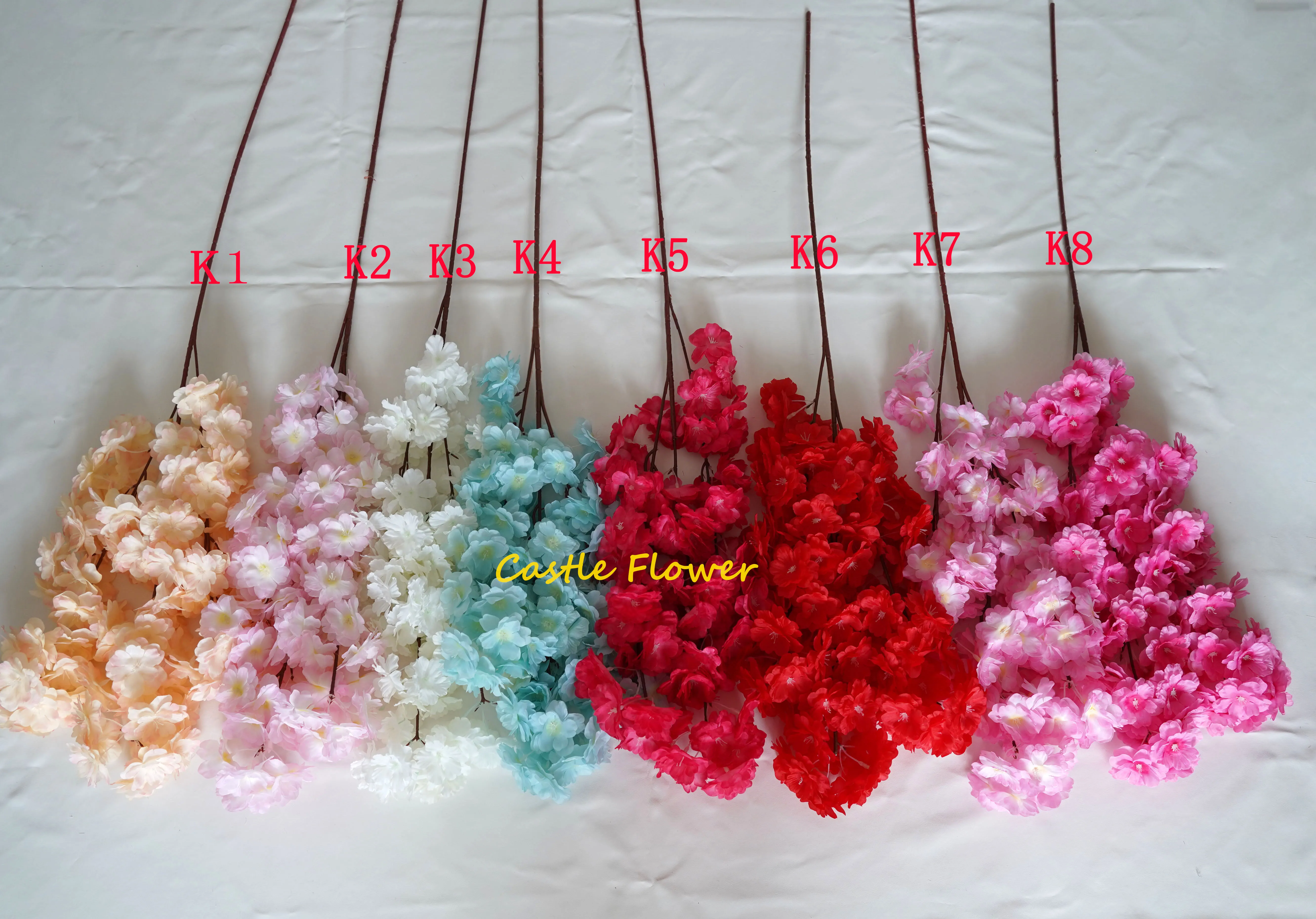 Af04043 Wholesale Cherry Blossom Branches Wedding Indoor And Outdool