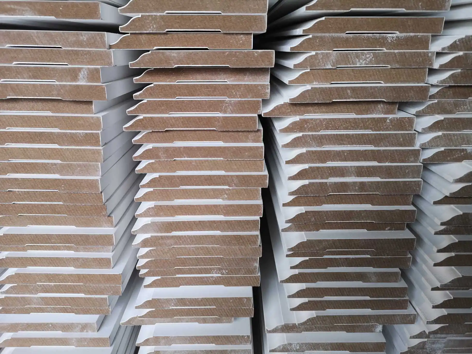 Новое поступление 18 мм доска для скритинга МДФ отделка литье плинтус