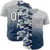 Blanco camuflaje y azul