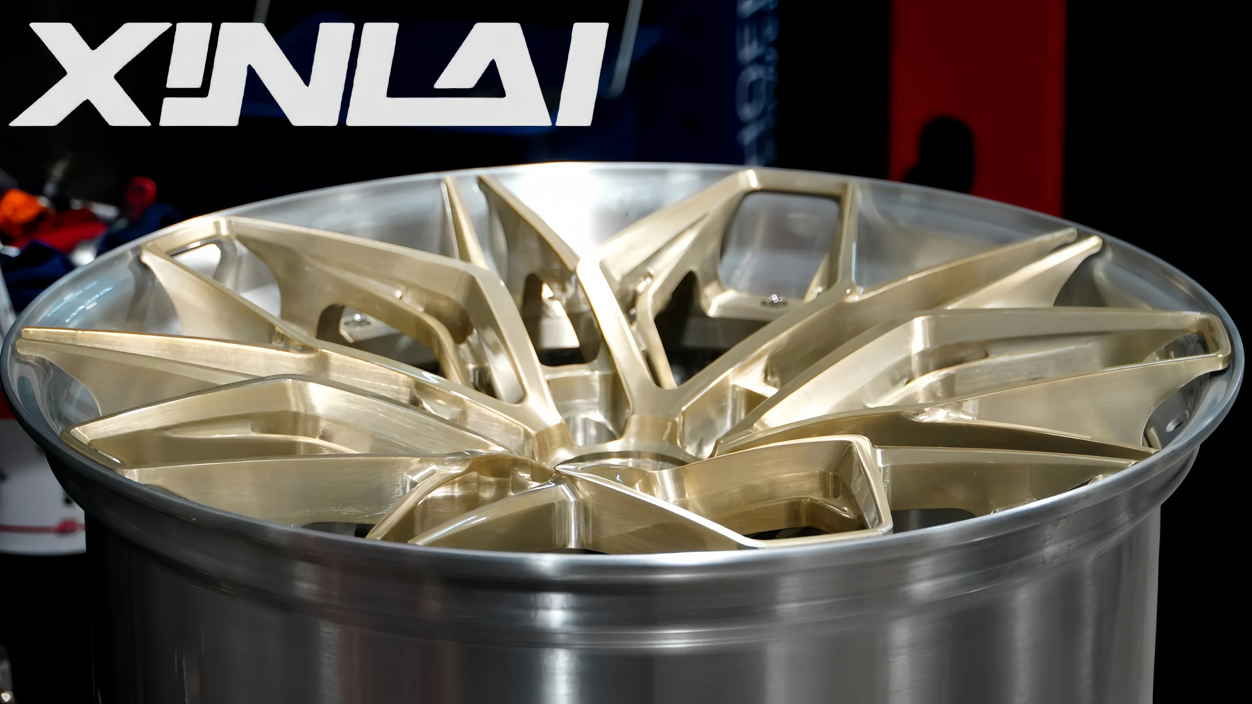 XINLAI Custom Sale Polished Deep Concave Deep Lip 2-piece 5x120 5x112 5x114.3 17-22 Inch Forged Wheels Aluminum Alloy for BMW - Image 4