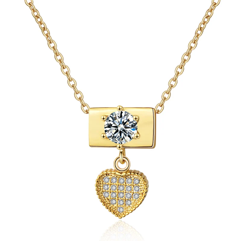 Simple Gold Long Chain 24k Necklace 