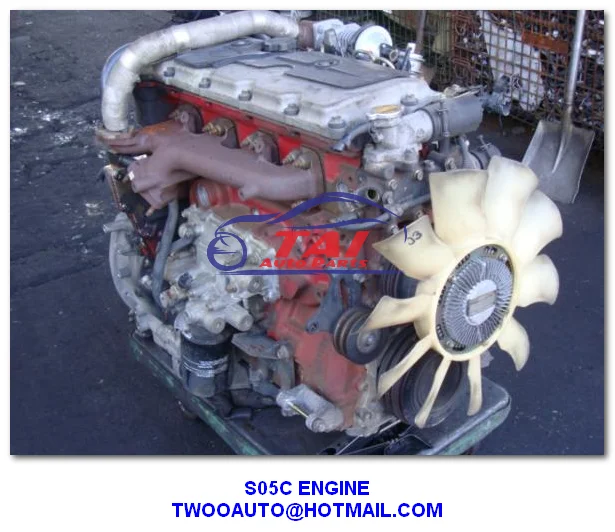 Hot Sale for Hino N04C S05C Used Diesel Engine for Hino Truck
