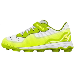 Teenager Metal Baseball Cleats - Anti-Slip TPR Outsole, Reinforced Toe Guard for Aggressive Base Running & Pitching