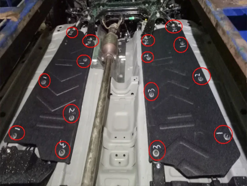 Front Engine Splash Shield Lower Guard Protective Board for 2017 2024 Chery Tiggo 5x Motor Protector Engine Under Cover