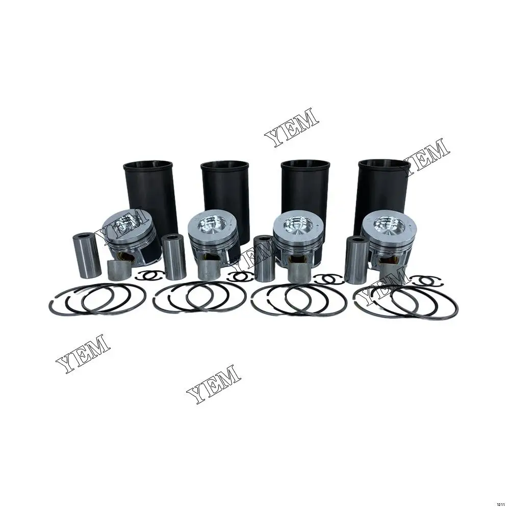 Liner Kit With Cylinder Liner Piston Rings Fit for Hino J05E Engine Overhaul Rebuild Kit