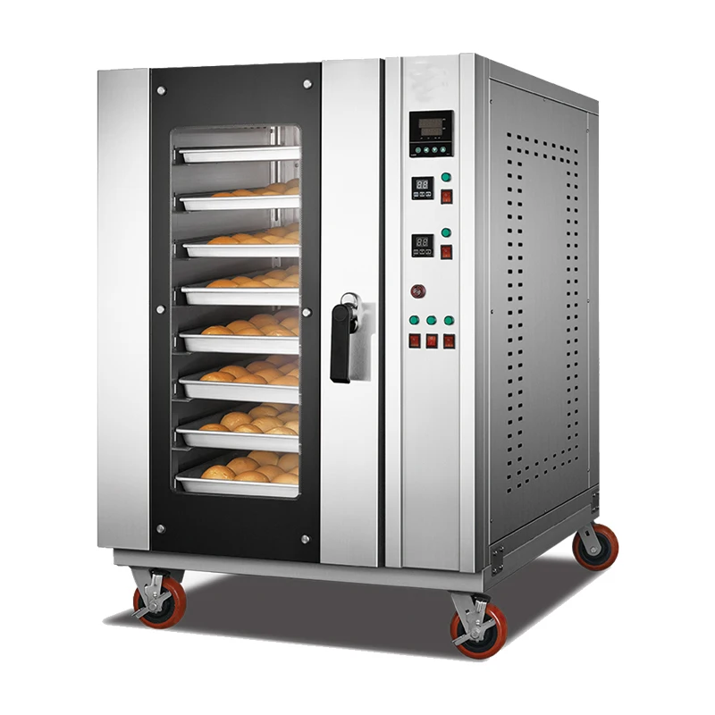 5 8 10 лотков Коммерческая газовая конвекционная печь с горячим
