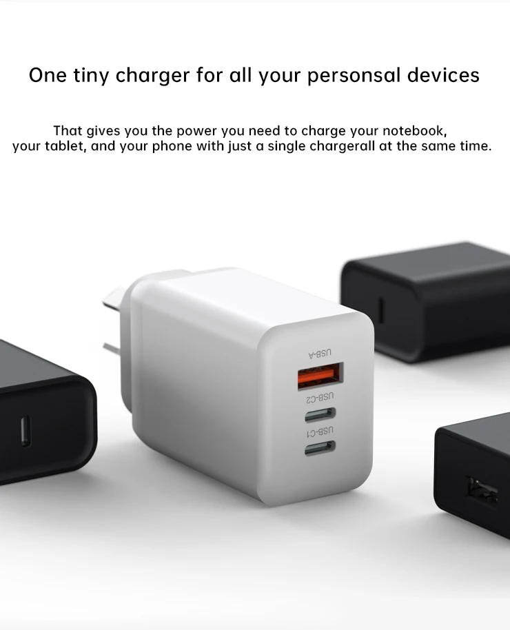 Australian Au Saa Home Charger Ac 65w Multi Quick Type C Pd Super Fast