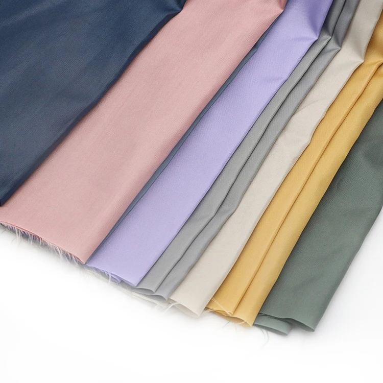 High Quality Recycled 100% Polyester Lining Fabric Soft Downproof Woven ...