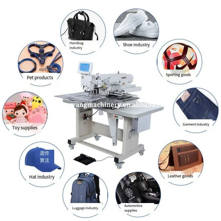 Professional Industrial Pattern Sewing Machine New Designing Advertising Fabric Flag Banners Sewing Machine in China