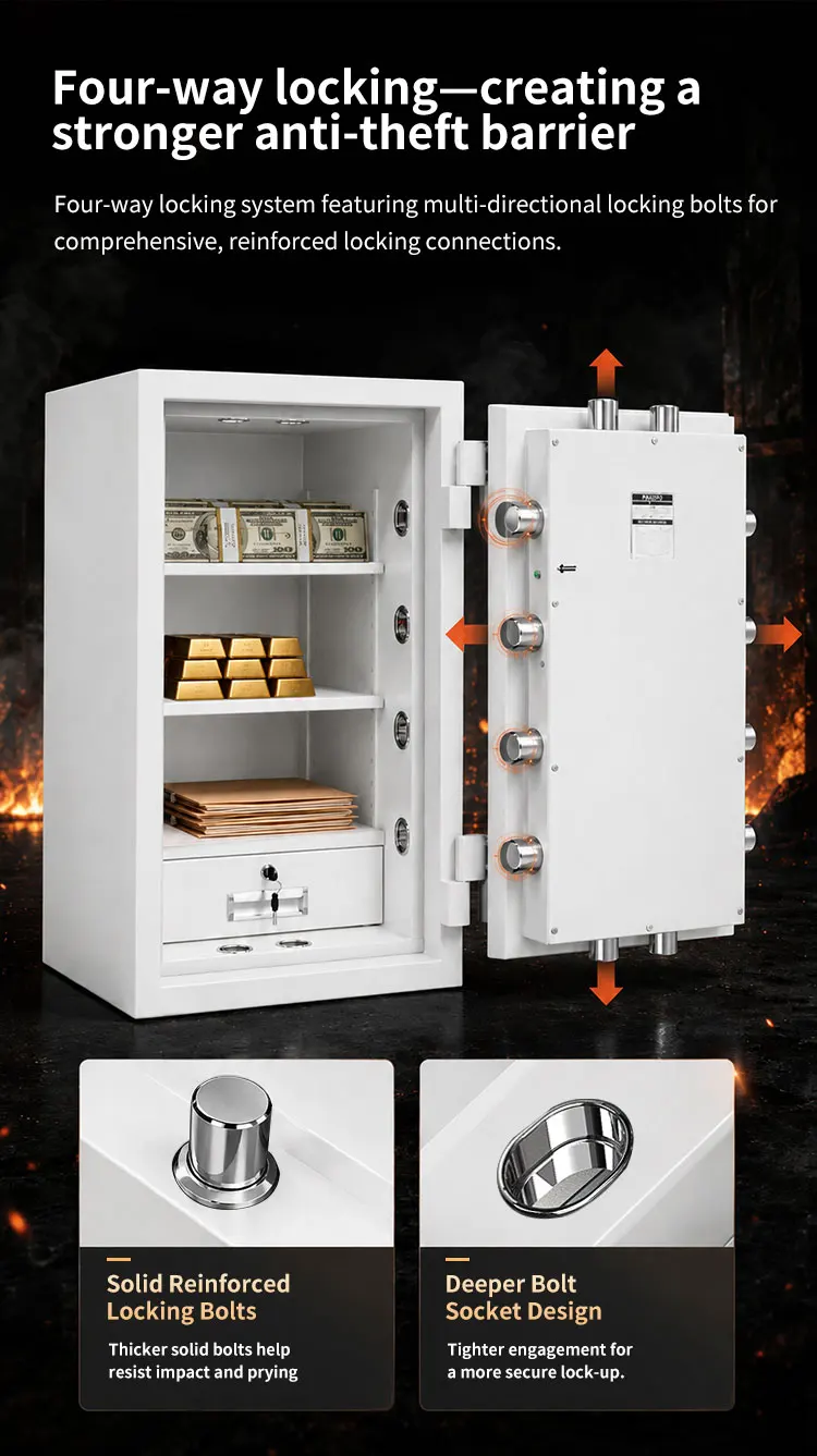 aj 900 ceqsafe heavy duty fireproof safe box ce electronic digital lock large capacity thick anti theft house hold safes-10