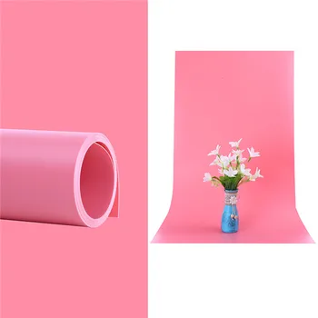 68 X 130cm White Black Gray PVC Material Anti-wrinkle Backgrounds Backdrop for Photo Studio Photography Background Equipment detail image