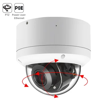 5MP 5X Motor Lens Vandal-proof Dome Camera Sony335 Waterproof  POE IP Network Camera PTZ