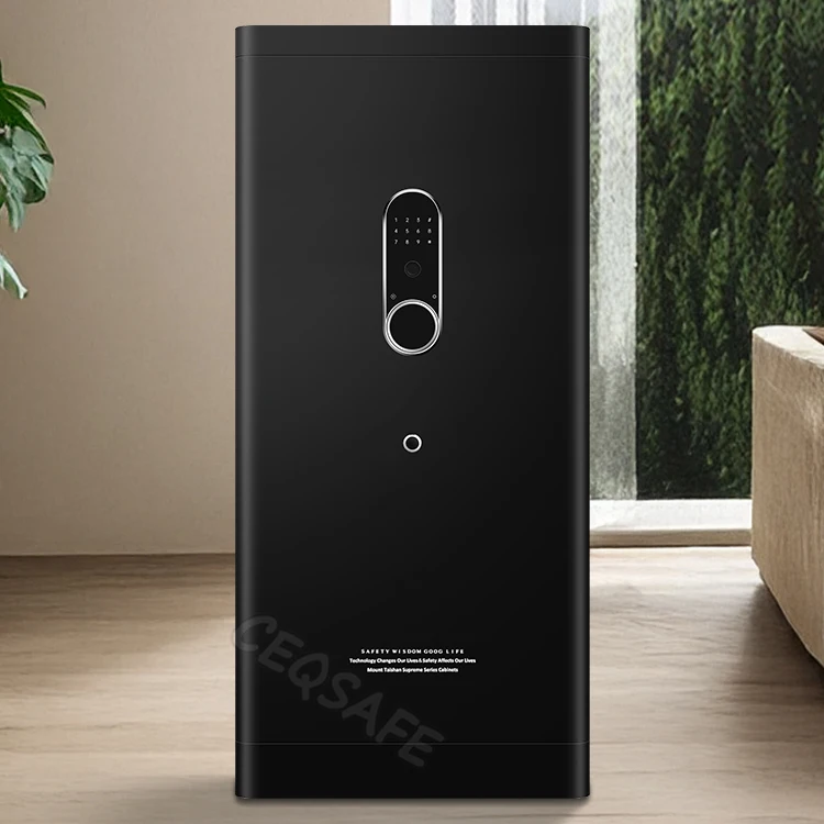 CEQSAFE Home & Office All Steel Fingerprint Password Safe Large Anti-Theft Storage Box supplier