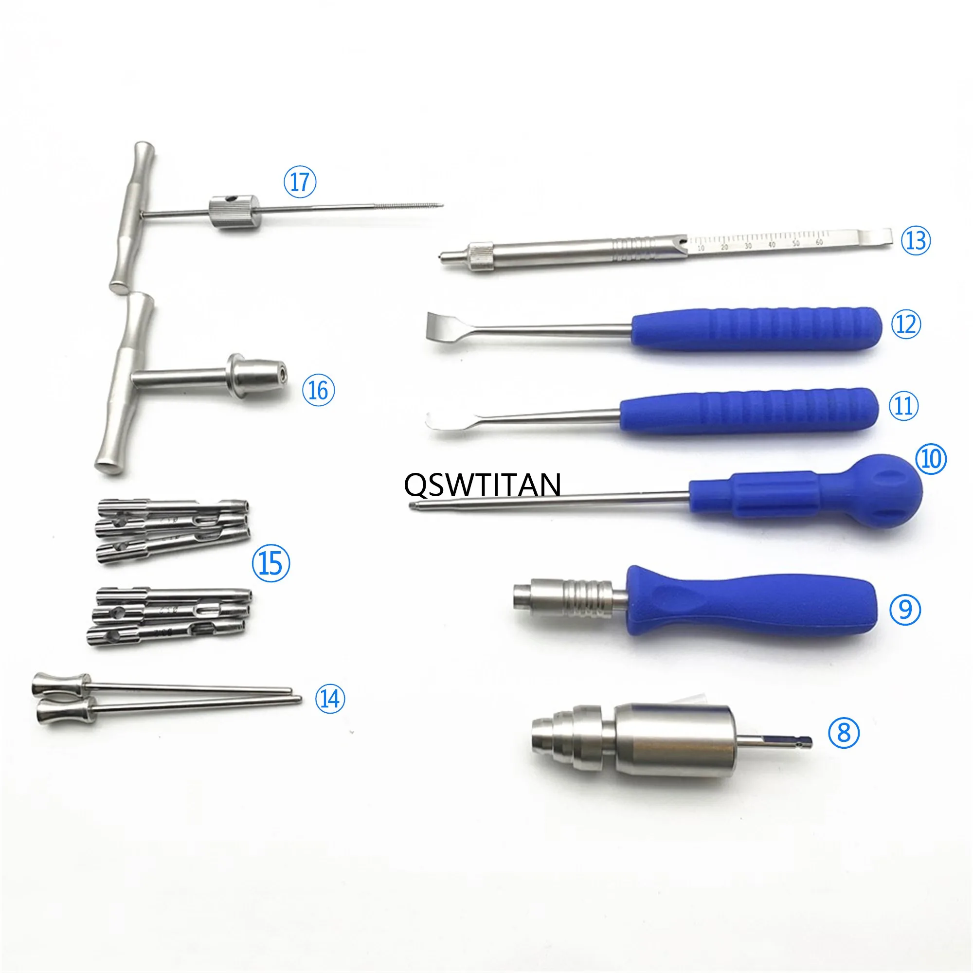 Orthopedic A0 Upper Limb Locking Plate Instrument Kit Bone Surgical ...