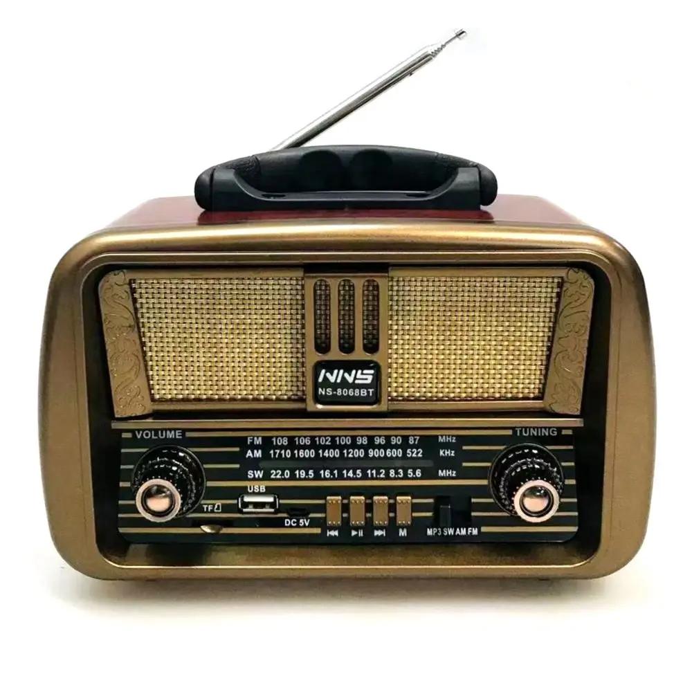 Ретро радио NS-2077bt. Радио NS. Радио НС. Радио настольное.