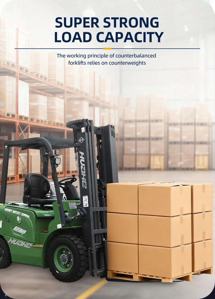 2026 1.8-ton Three -fulcrum Counterweight Forklift with the Cheapest Price