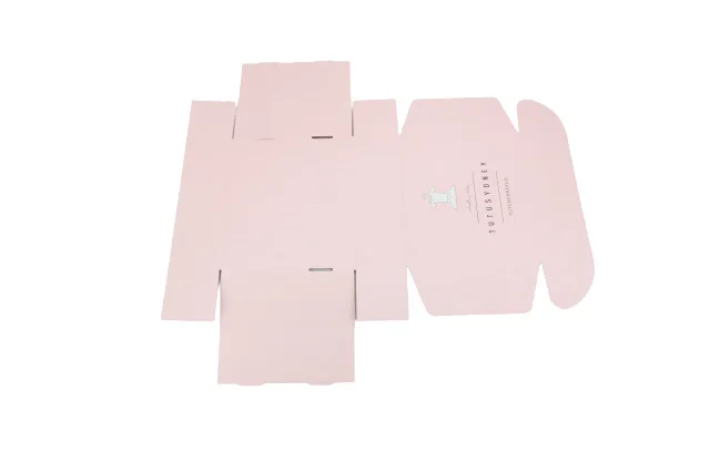 Картонные коробки с логотипом на заказ, отправка почтовых отправлений, розовый косметический набор, косметика, отправка, уход за кожей, гофрированные упаковочные коробки