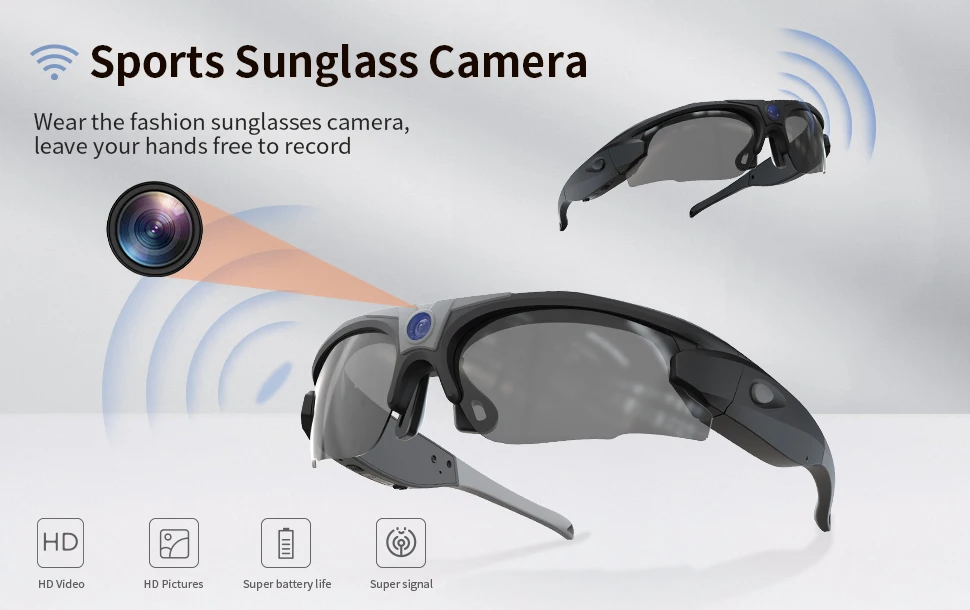 High Quality Camera Recording Glasses Xiomi Smart Glasses Video V13