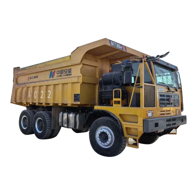 Used second hand China High Quality MT86H  high power 460hp wide body mining Dump truck