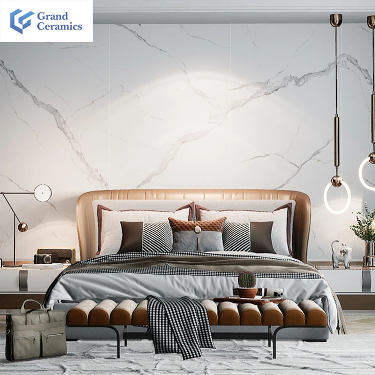 Foshan big slabs artificial marble sintered stone for wall floor table